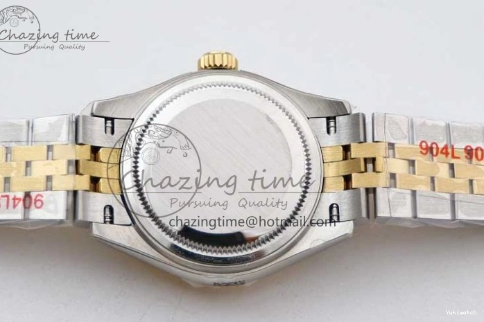 279179 TWF Best YG White SS NH05 Diamonds Bracelet Datejust Jubilee Dial 28mm Markers Edition SS on YG 0408
